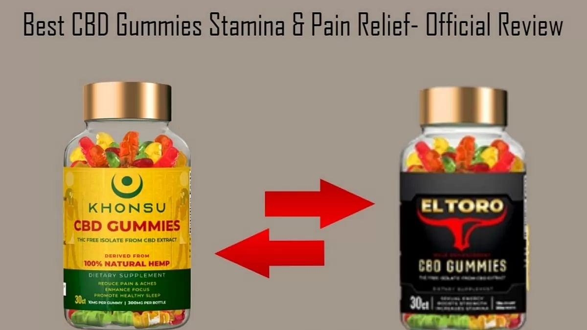 Khonsu CBD Gummies and El Toro CBD Gummies