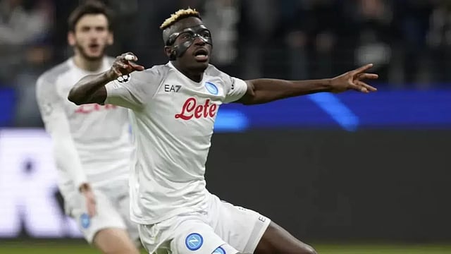UEFA Champions League 2022-23: Victor Osimhen On The Scoresheet Again As Napoli Beat Eintracht Frankfurt 2-0