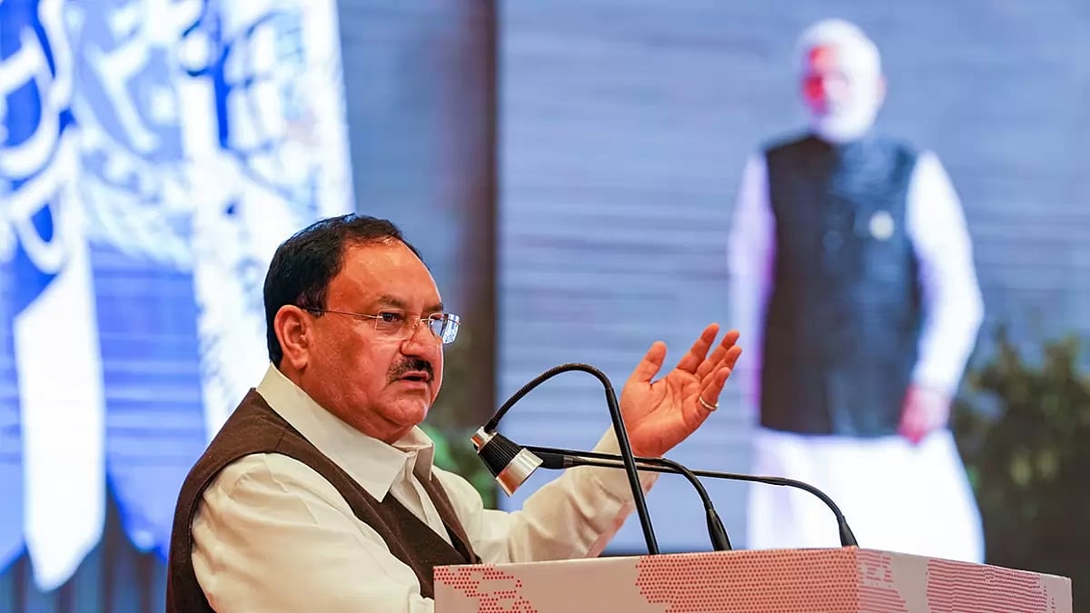 Nadda launches book on Modi