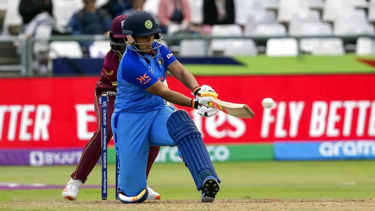 Ghosh is striking at 140, having scored 122 runs in 4 matches for India.
