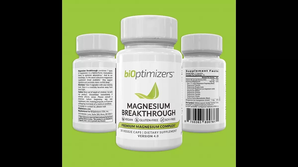 Magnesium Breakthrough Review (2023) Does BiOptimizers Magnesium