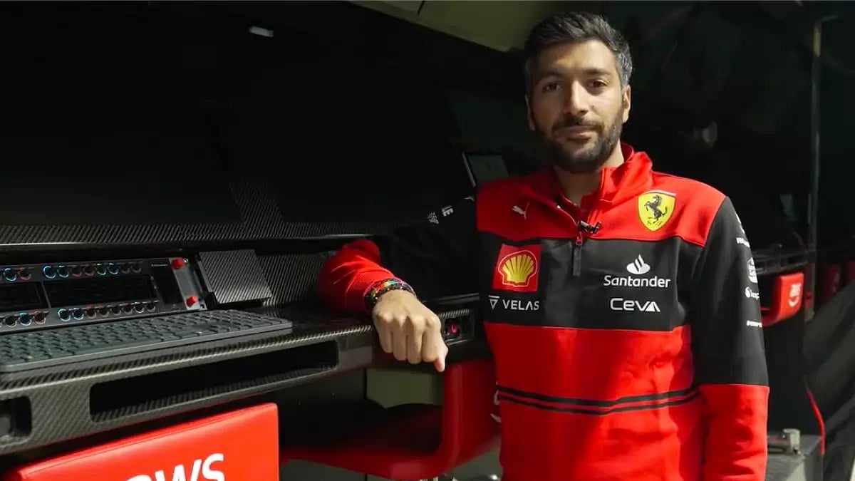 Jain joined Scuderia Ferrari in 2017.