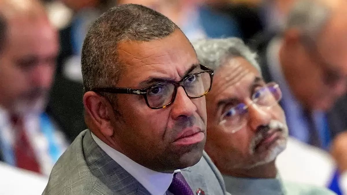 UK Foreign Secretary James Cleverly