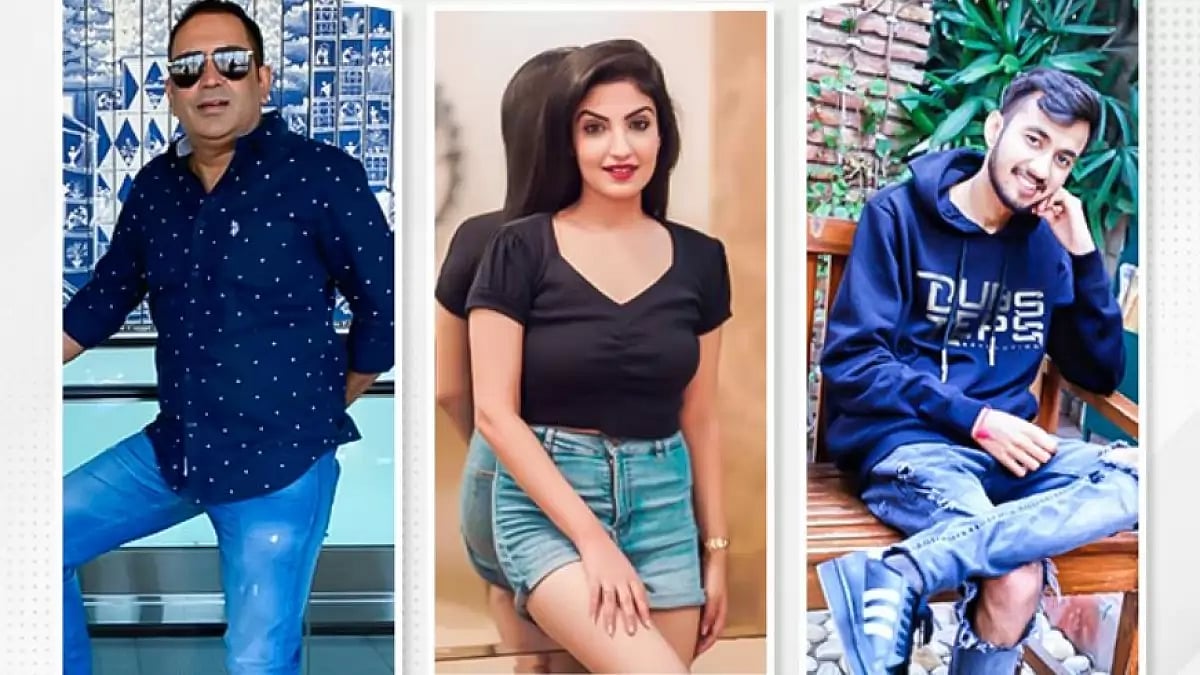 Producers Ajay Jain, Rajat Sharma and Bollywood playback singer Rupali Jagga