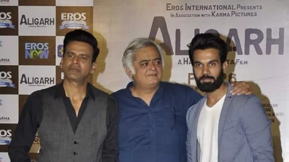 Manoj Bajpayee, Hansal Mehta and Rajkummar Rao