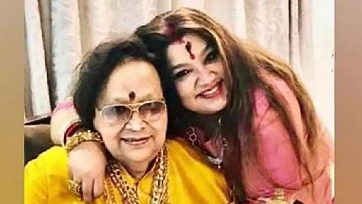 Bappi Lahiri and Rema Lahiri
