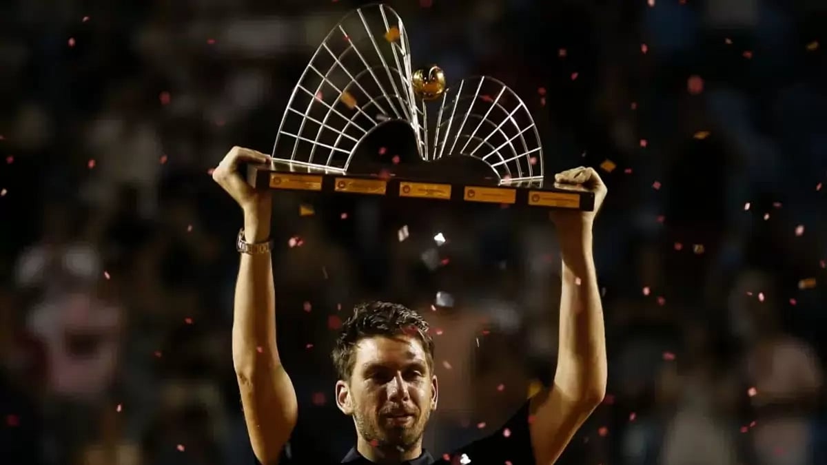 The 27-year-old Cameron Norrie came from a set down to beat the Spaniard.