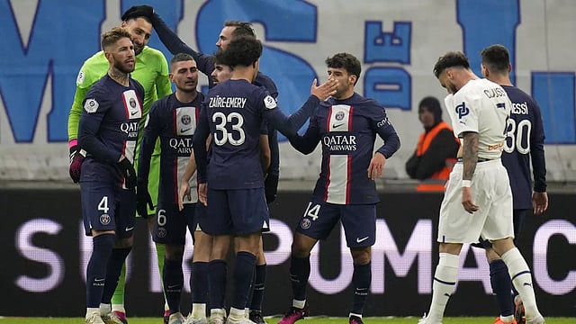 Ligue 1 2022-23: Kylian Mbappe, Lionel Messi Reach Historic Feat In 3-0 Win Over Marseille - In Pics