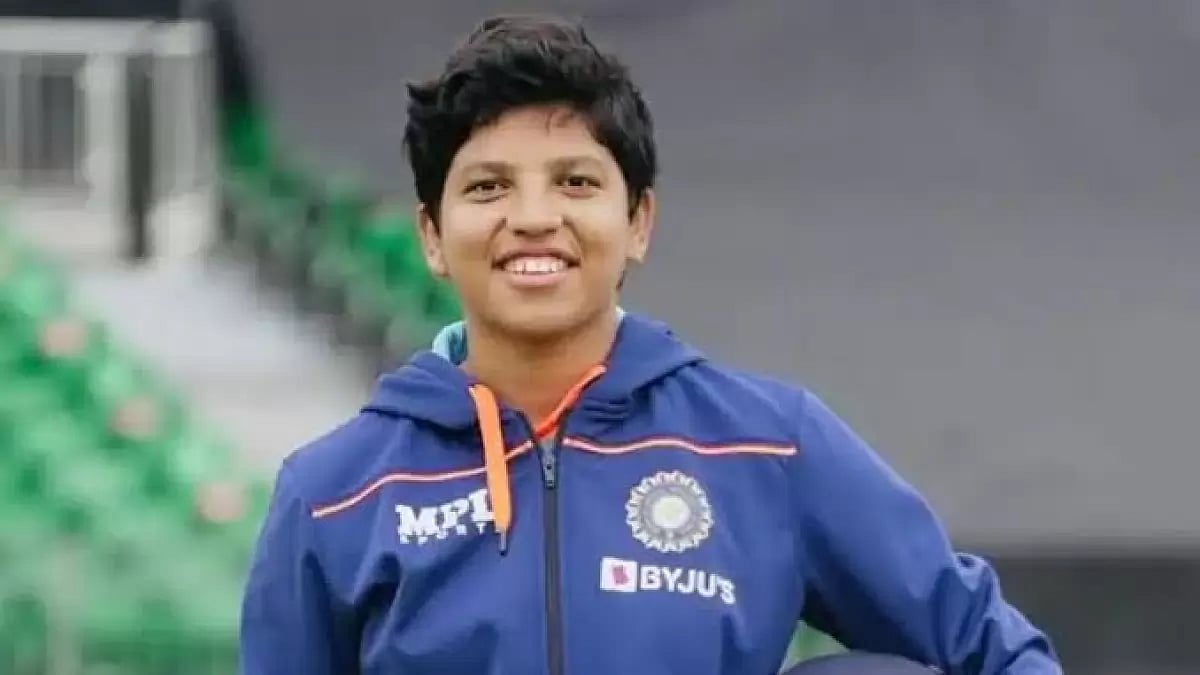 Richa's highest score of 47* at the World Cup came against England in a losing cause.