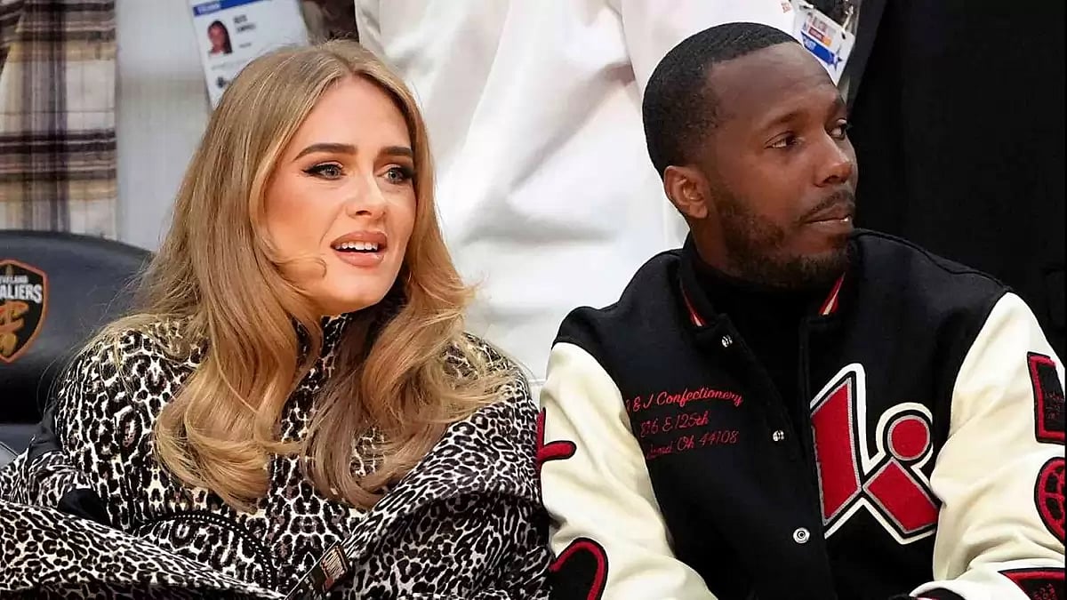 Adele and Rich Paul