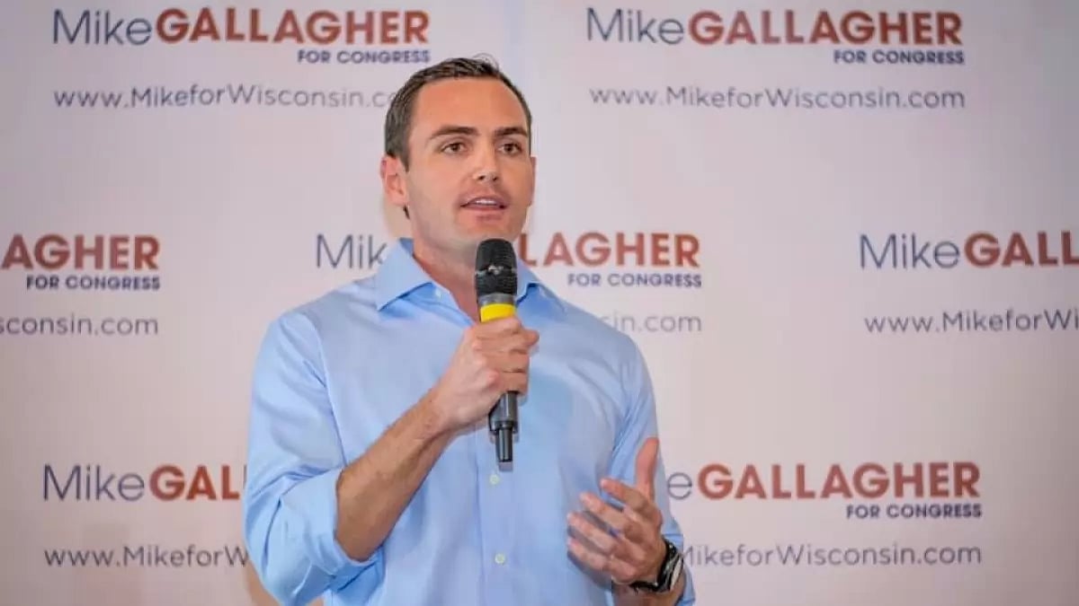 House Select Committee on the Chinese Communist Party (CCP) Chairman Mike Gallagher