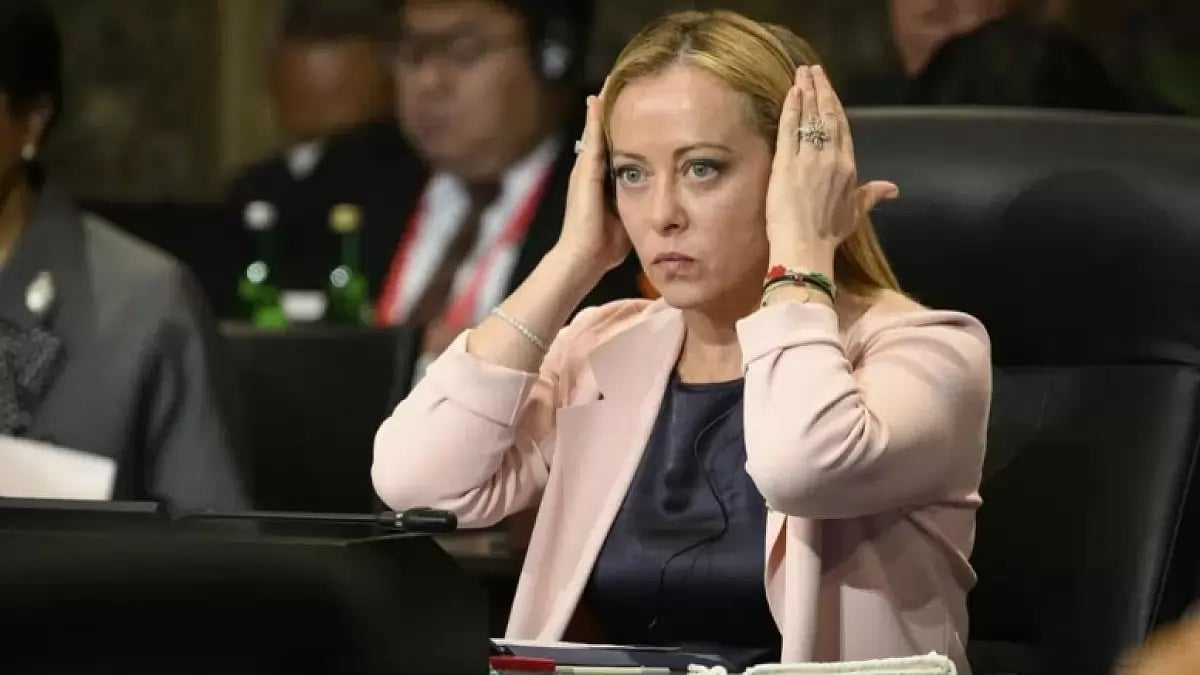 Italy's first woman PM Giorgia Meloni.