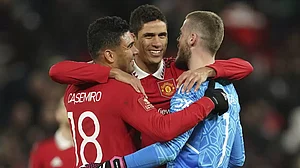 Manchester United are still in the hunt for a historic treble in this season.