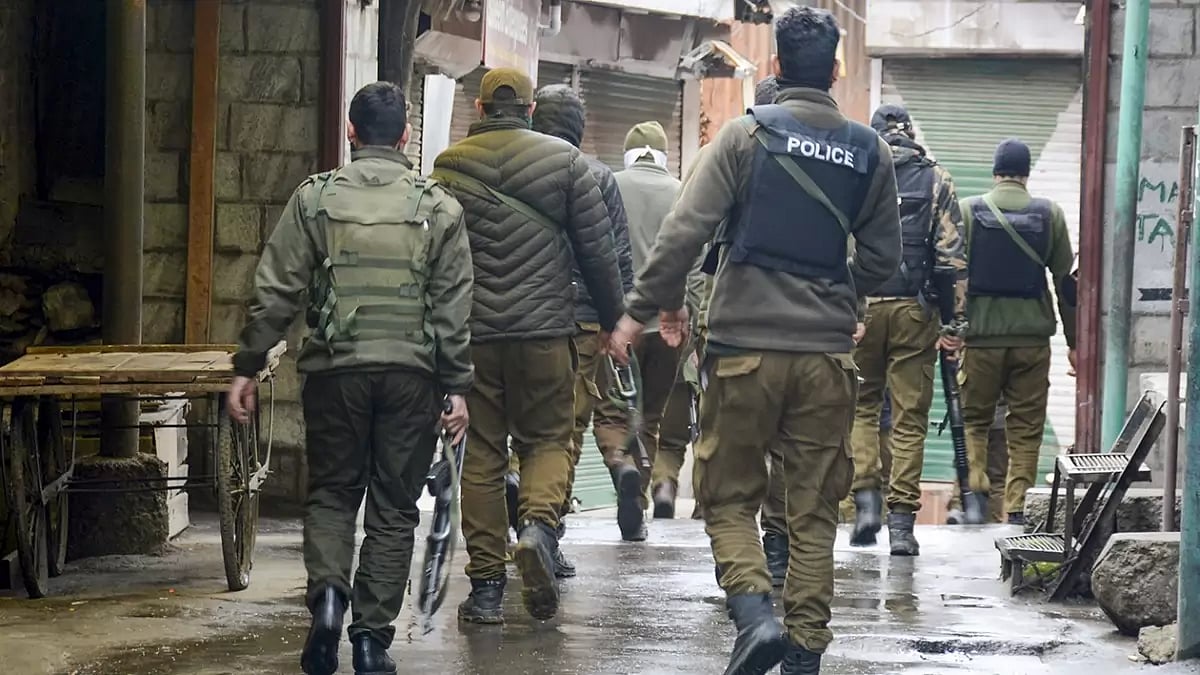 Police in Jammu and Kashmir (Representative image)