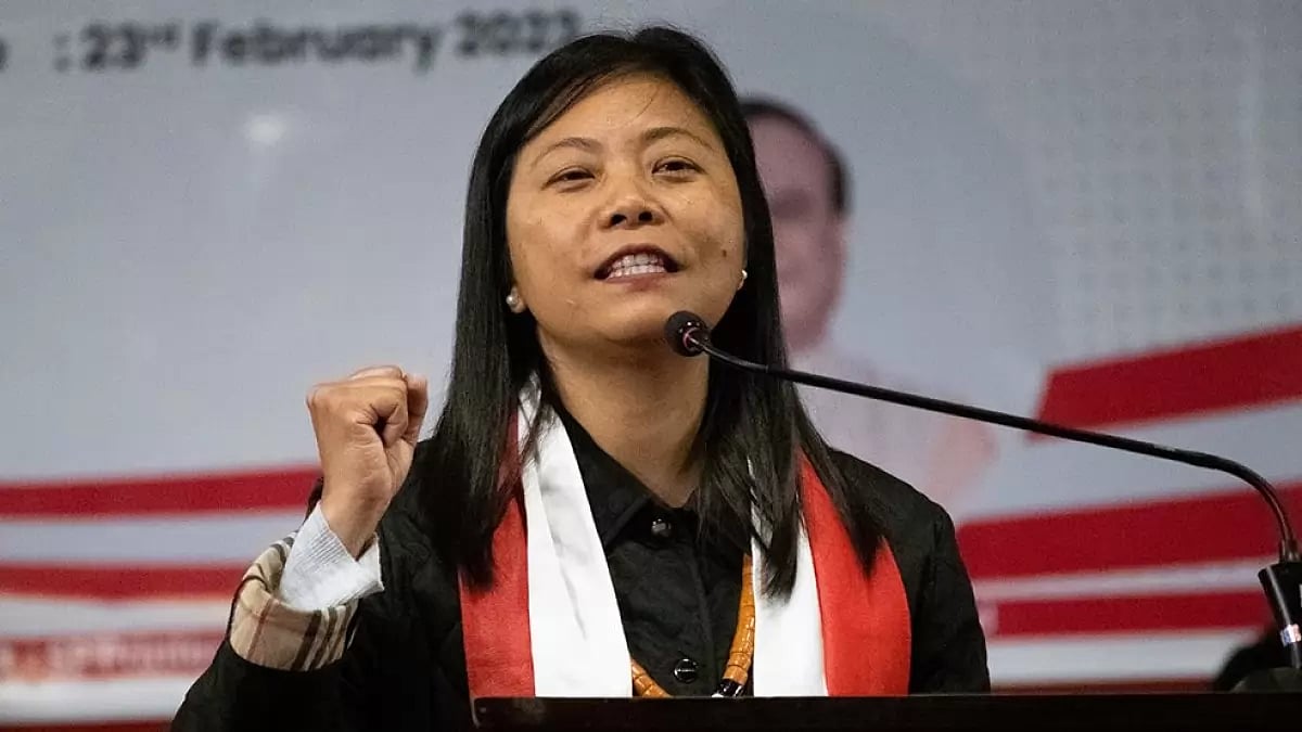 Nagaland's first woman MLA  Hekhani Jakhlau 