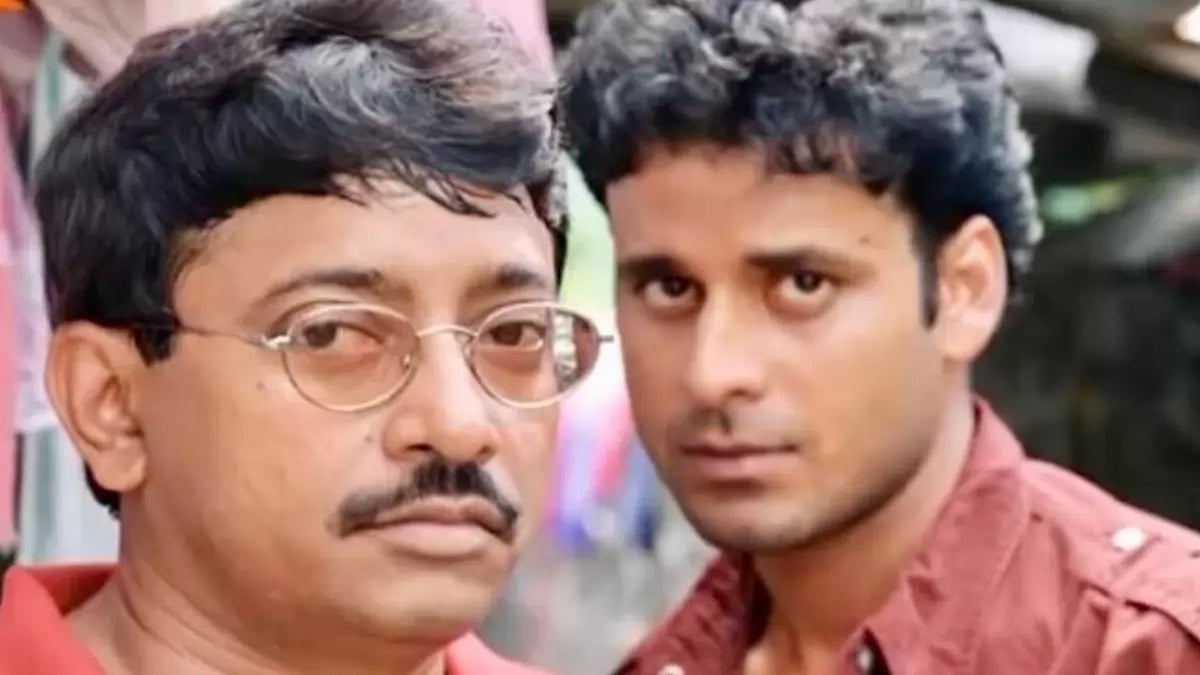 Ram Gopal Varma With Manoj Bajpayee