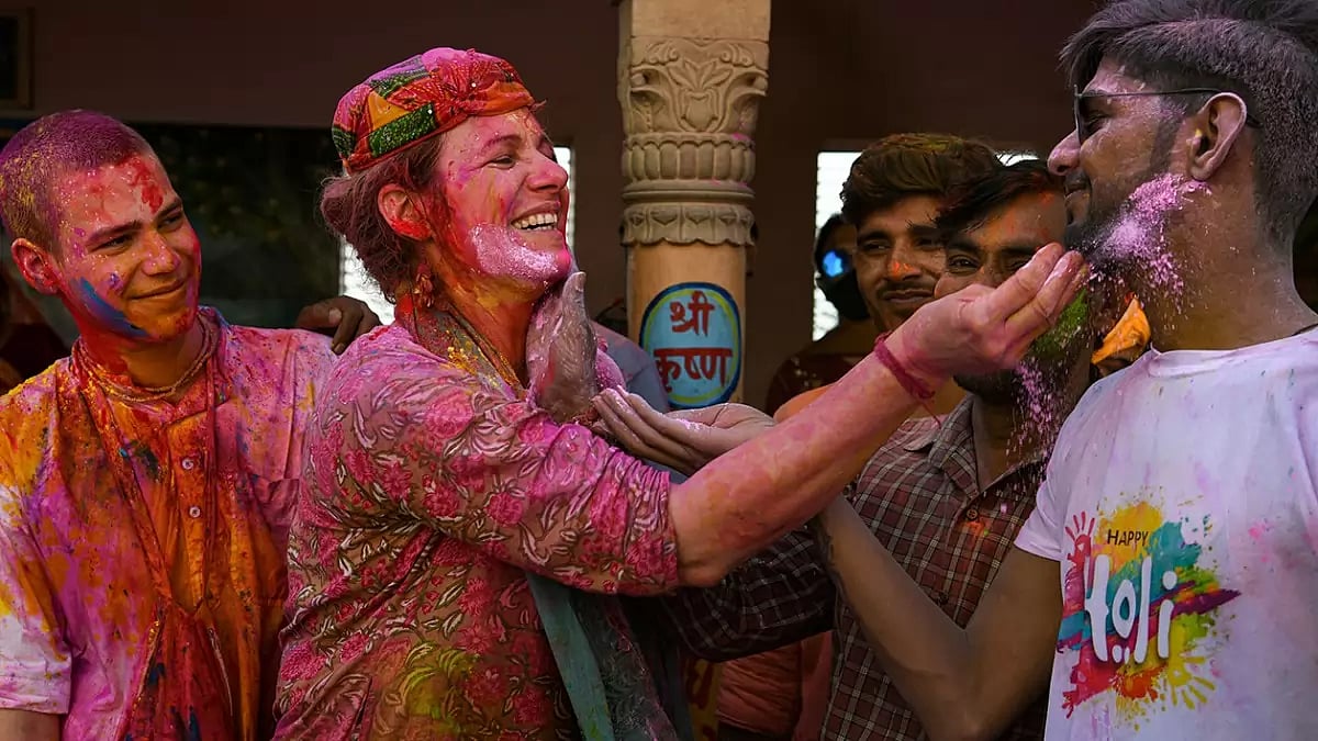 Lathmar Holi in Nandgaon