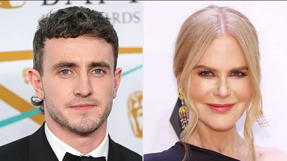 Paul Mescal and Nicole Kidman