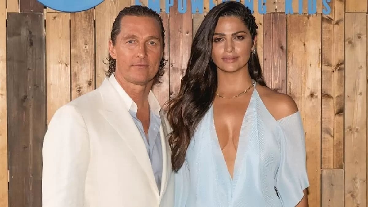 Matthew McConaughey and Camila Alves