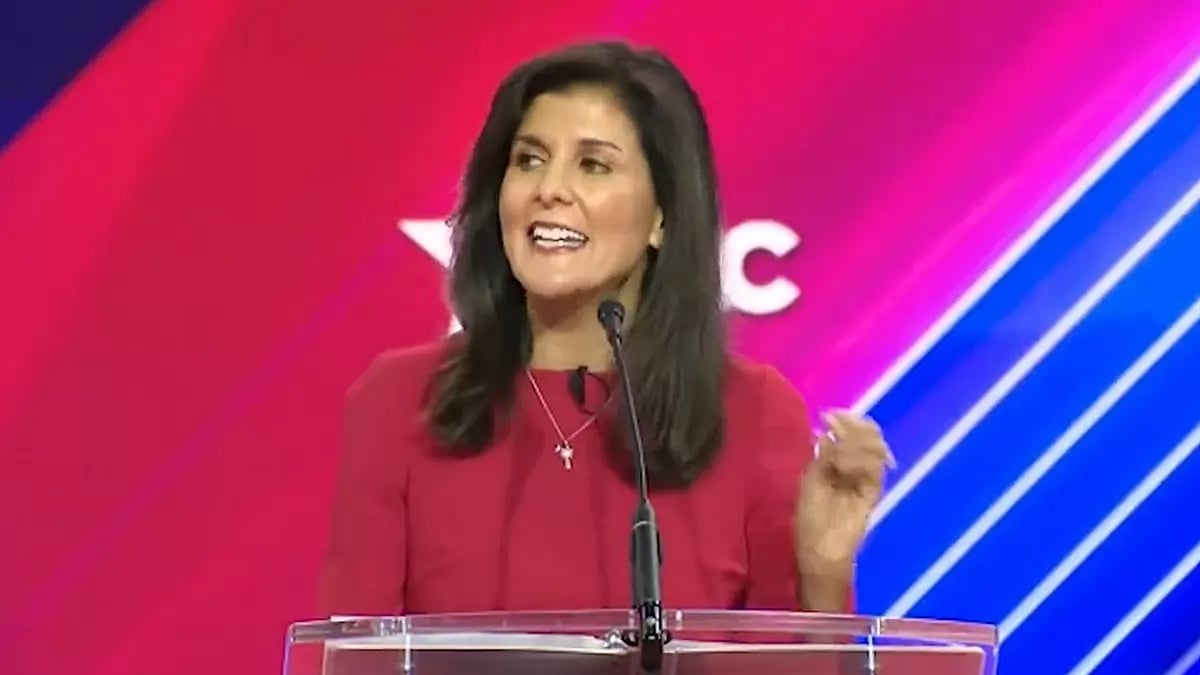 Nikki Haley at CPAC 2023