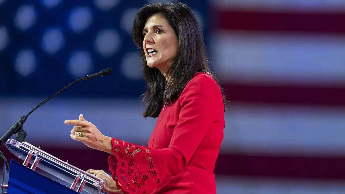 Nikki Haley at CPAC 2023