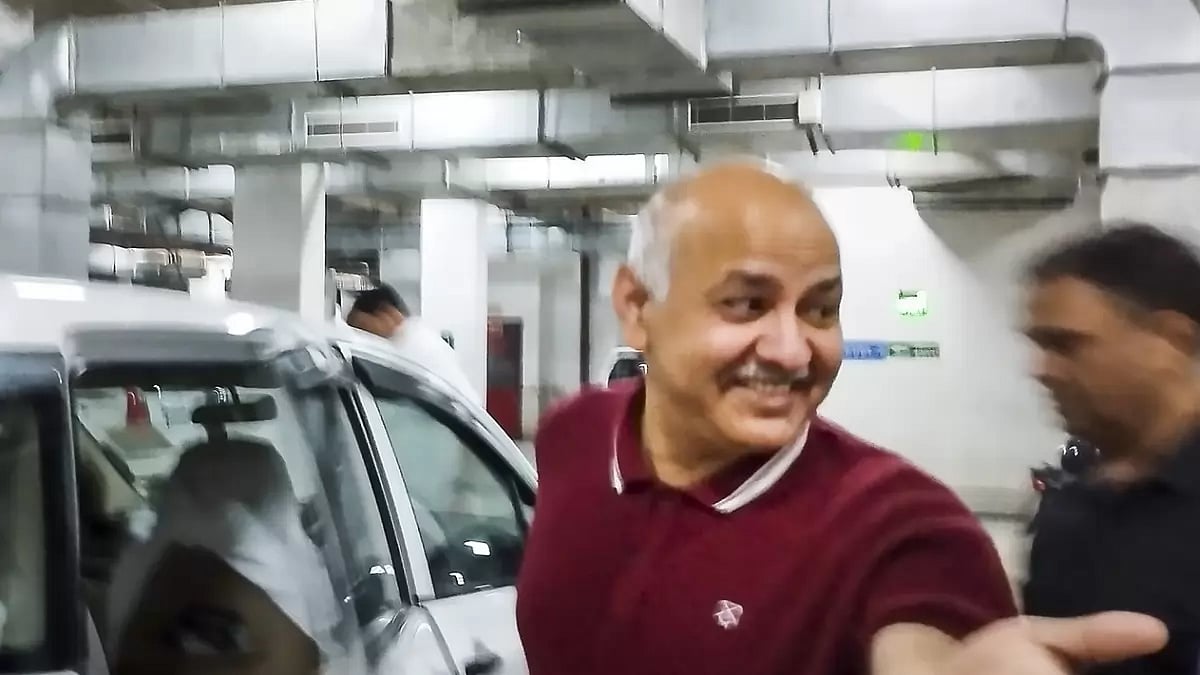 Manish Sisodia produced in court