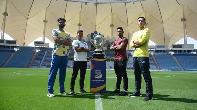 Giant Screens Set Up In Meghalaya For People To Watch Santosh Trophy Final