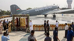 Odisha CM Unveils Biju Patnaik’s Dakota Aircraft For Public Viewing In Bhubaneswar