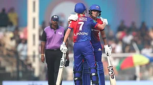 Meg Lanning and Shafali Verma registered a 162-run opening wicket partnership on Sunday.