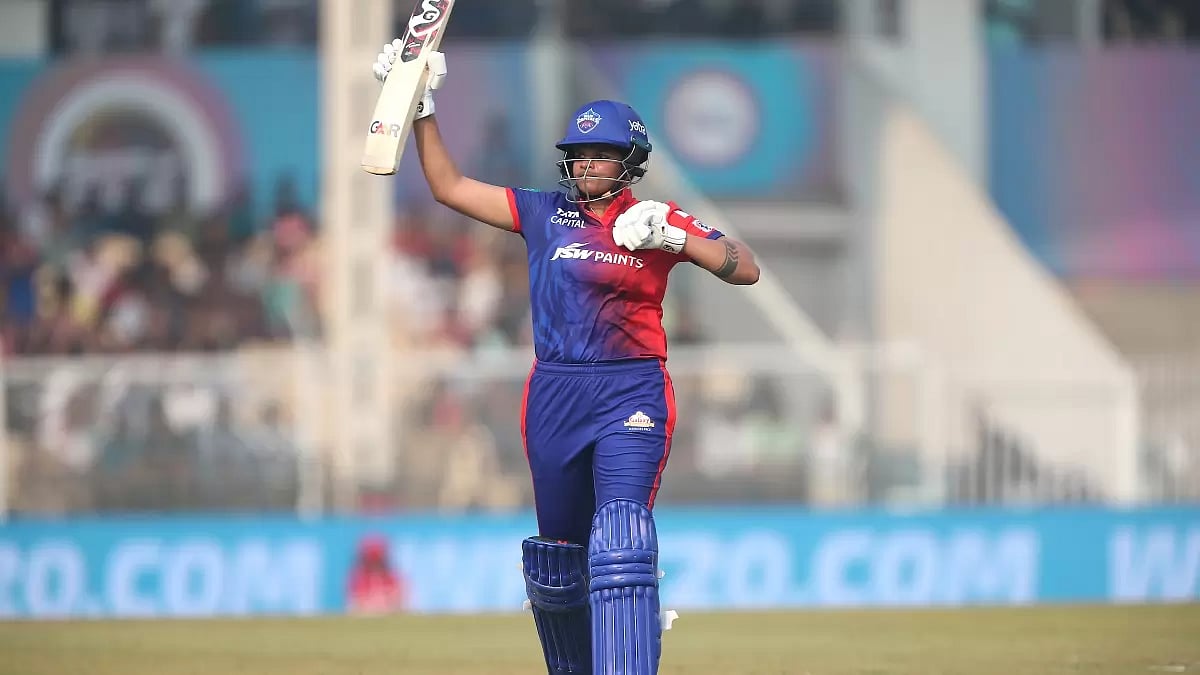 Shafali Verma smashed the highest individual score of WPL 84 (45).