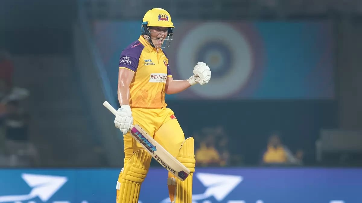 Grace Harris slammed an unbeaten 26-ball 59 comprising 7 fours and 3 sixes.