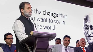 Rahul Gandhi in London