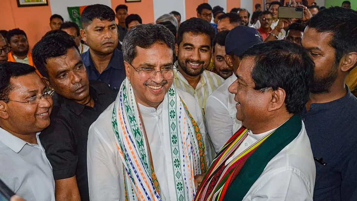 Manik Saha gets 2nd term as Tripura CM