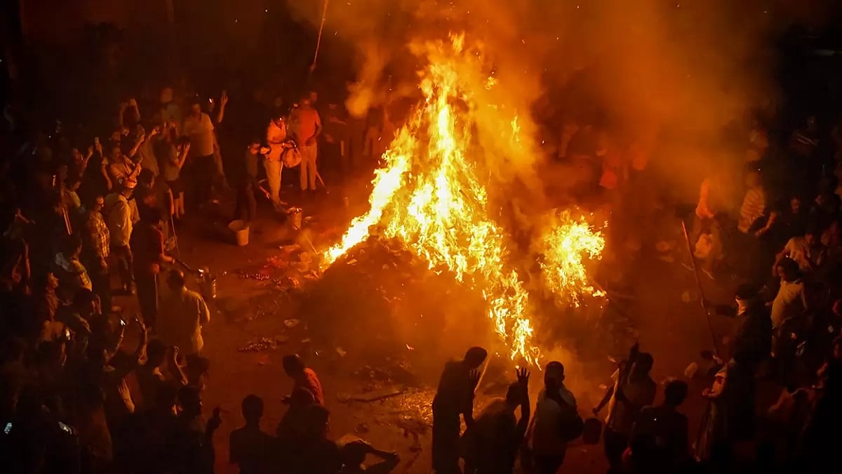 Representative Image- Holika Dahan