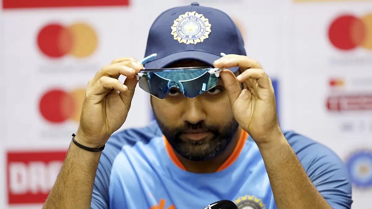 Rohit Sharma was speaking to the press ahead of the fourth and final Test starting tomorrow.