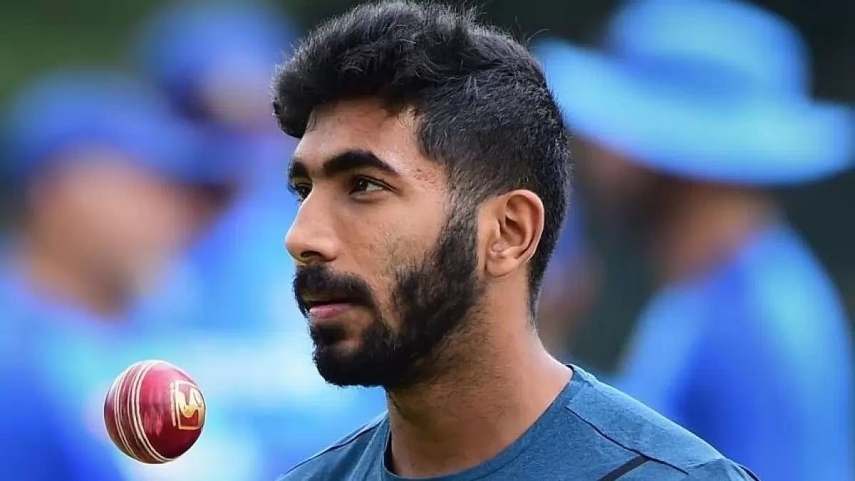 Jasprit Bumrah in the nets ahead of the first T20I