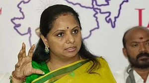 Telangana Chief Minister KCRs daughter K Kavitha