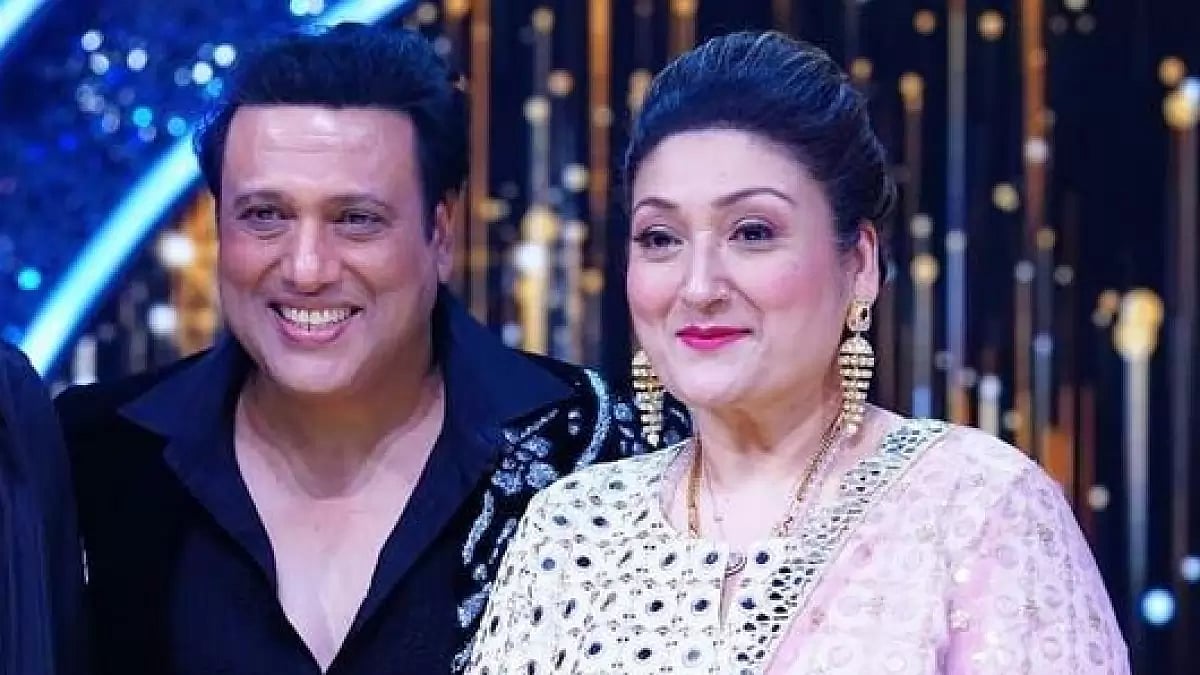 Govinda with his wife Sunita Ahuja