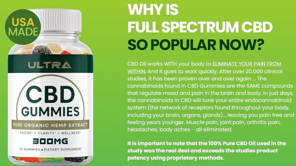 Ultra CBD Gummies