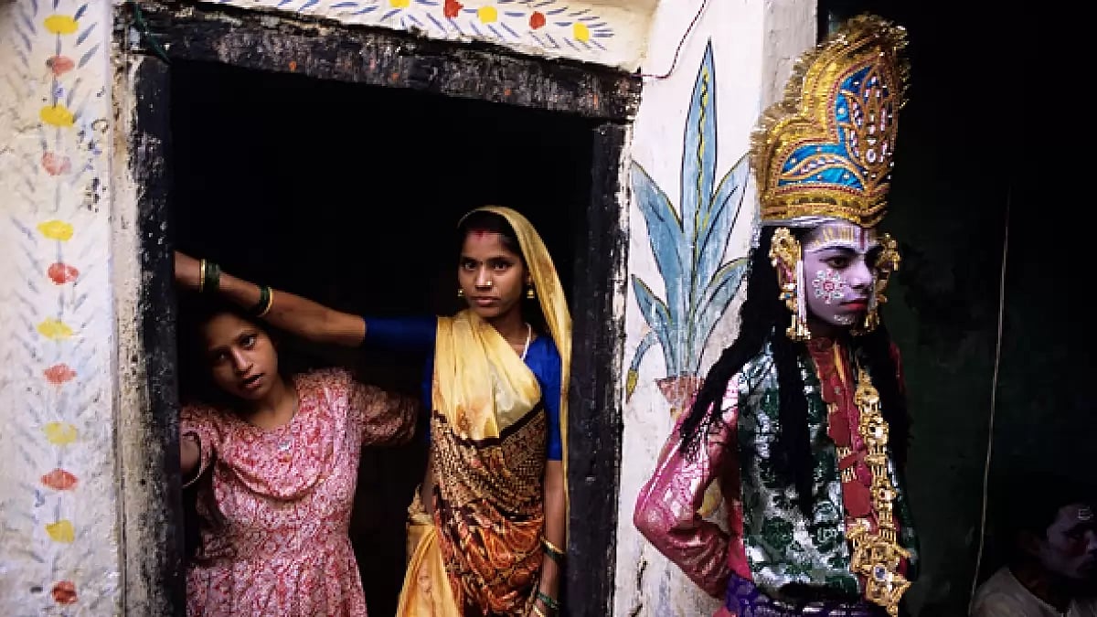 Ramlila Festival in Banaras. 