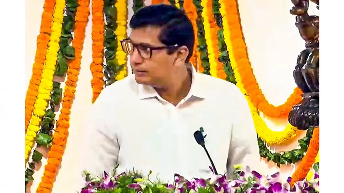 Saurabh Bharadwaj takes oath as Delhi Minister
