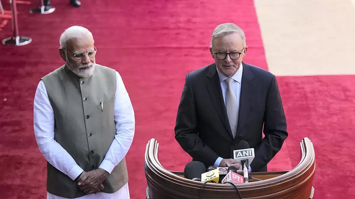 Australian PM Anthony Albanese in Delhi