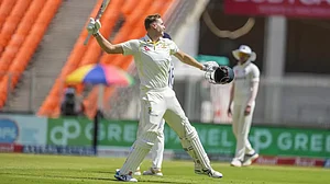 Prior to Friday's century, Green's highest score in Tests was 84.