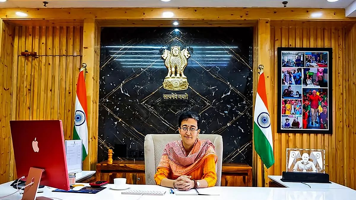 Atishi Marlena takes charge