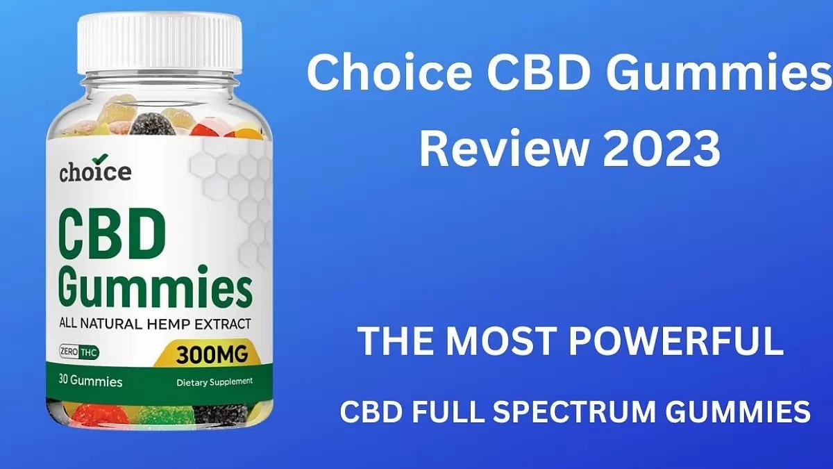 Choice CBD Gummies 300mg 