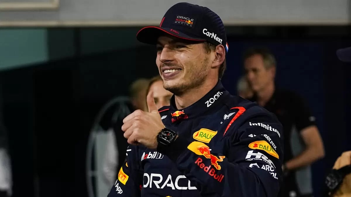 Verstappen won the driver’s championship in 2021 and 2022.