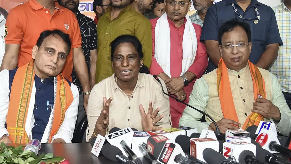 Rajya Sabha MP and IOA President PT Usha.