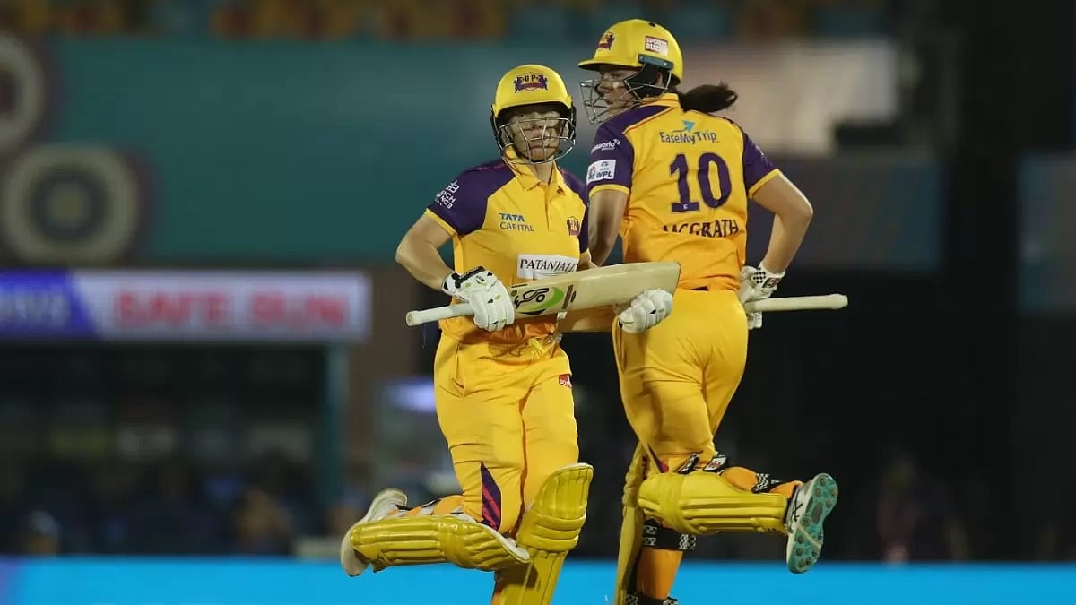 While Healy scored a 46-ball 58, McGrath registered 50 off 37 balls.