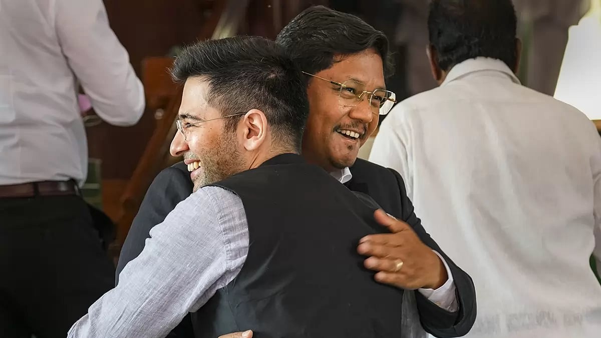 Conrad Sangma at Parliament