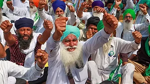 Farmers protest at Jantar Mantar